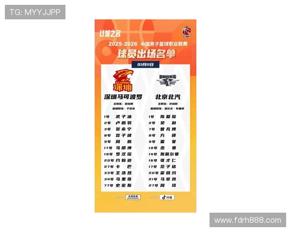 深圳CBA篮球队最新球员名单与阵容详解